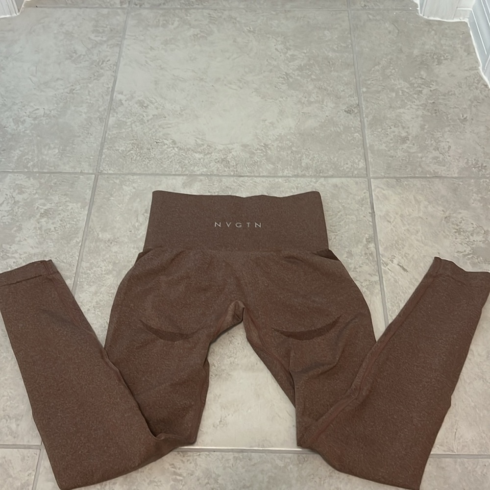 NVGTN. Cocoa Contour Seamless leggings XS
